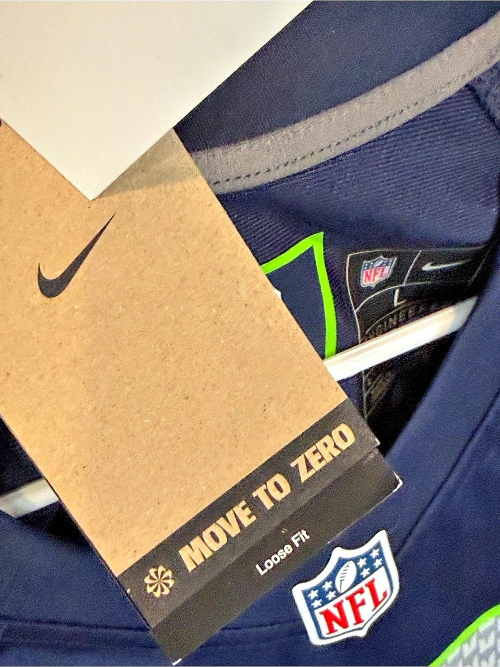 Seattle Seahawks Fan 12 Super Bowl Jersey - Unisex XXL Men's/3XL