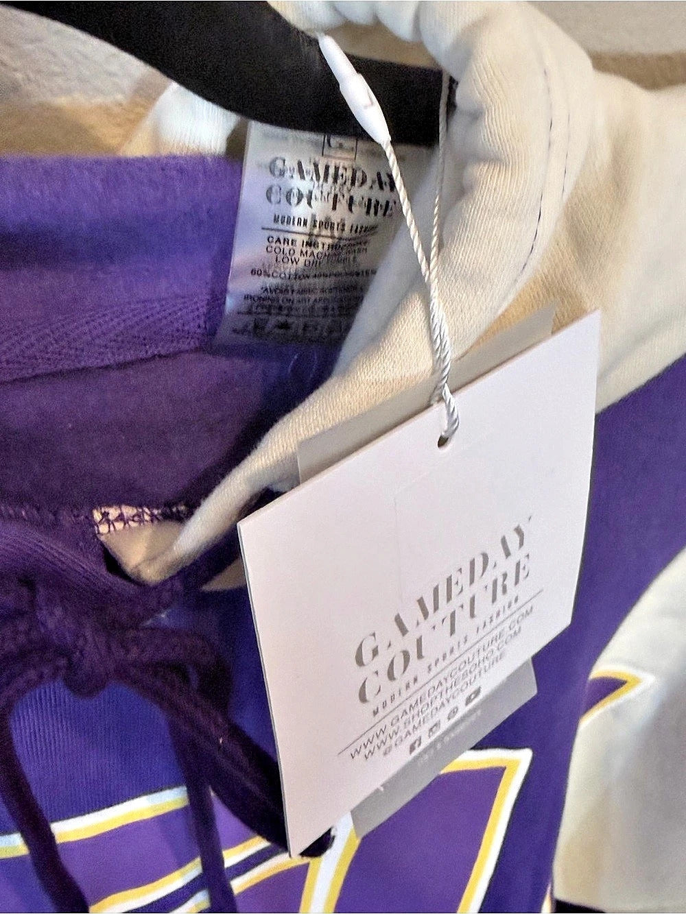 LSU Tigers Hall of Fame Colorblock Hoodie - Women's Med