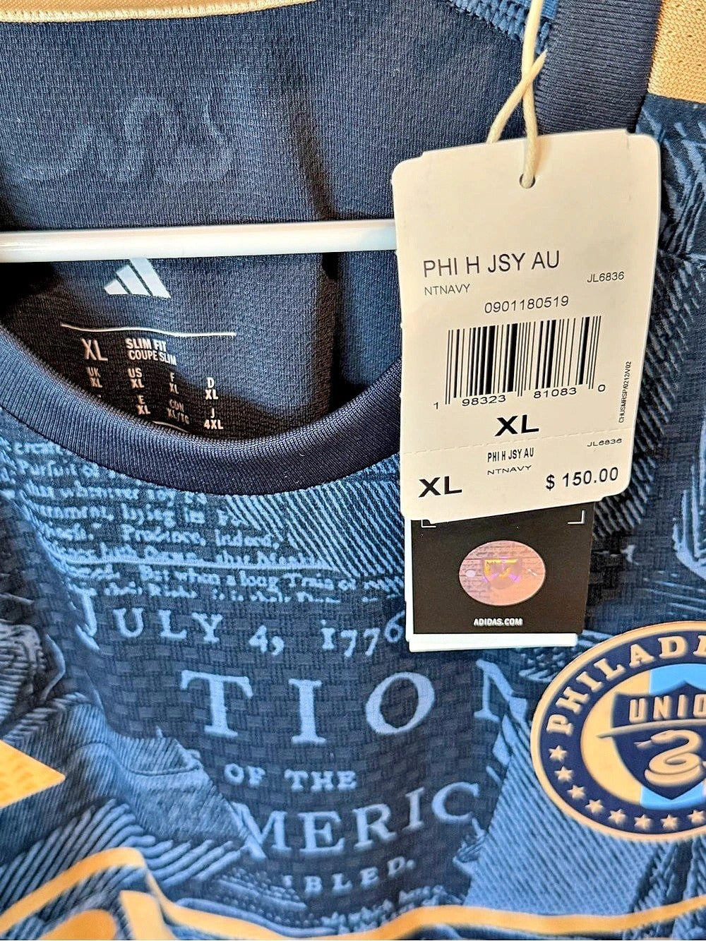 Philadelphia Union 2023/24 Away Men's XL