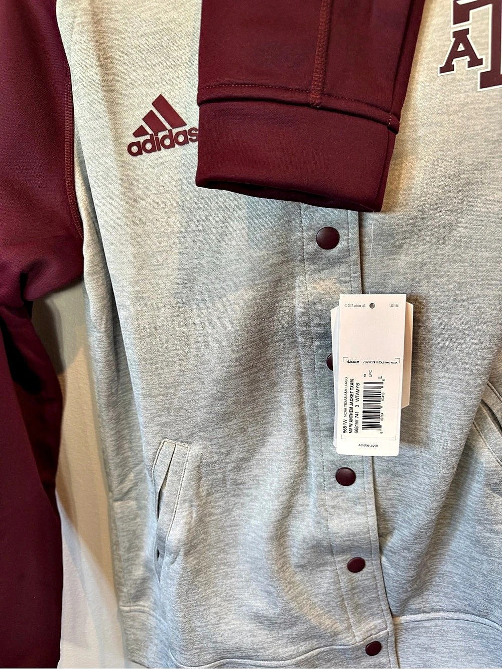 Texas A&M Aggies Heavy Snap Jacket - Women's Large