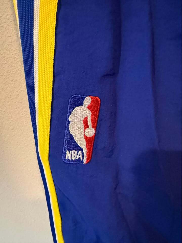 Golden State Warriors 1996-97 Tear Away Warmup - Men's Large - NWOT