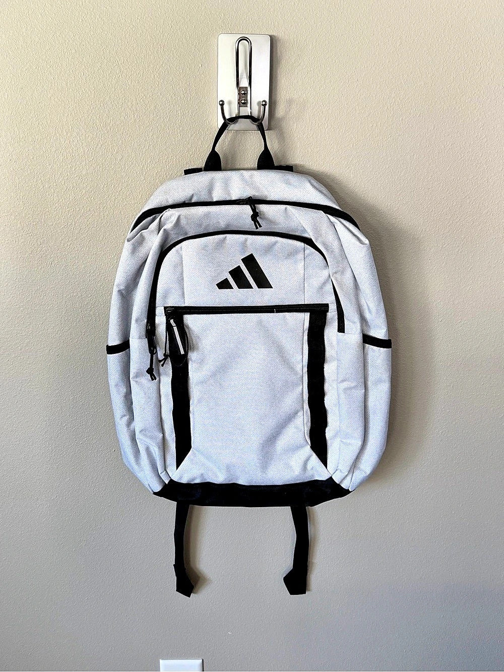 UNISEX NWOT. adidas Excel 6 Backpack White & Black