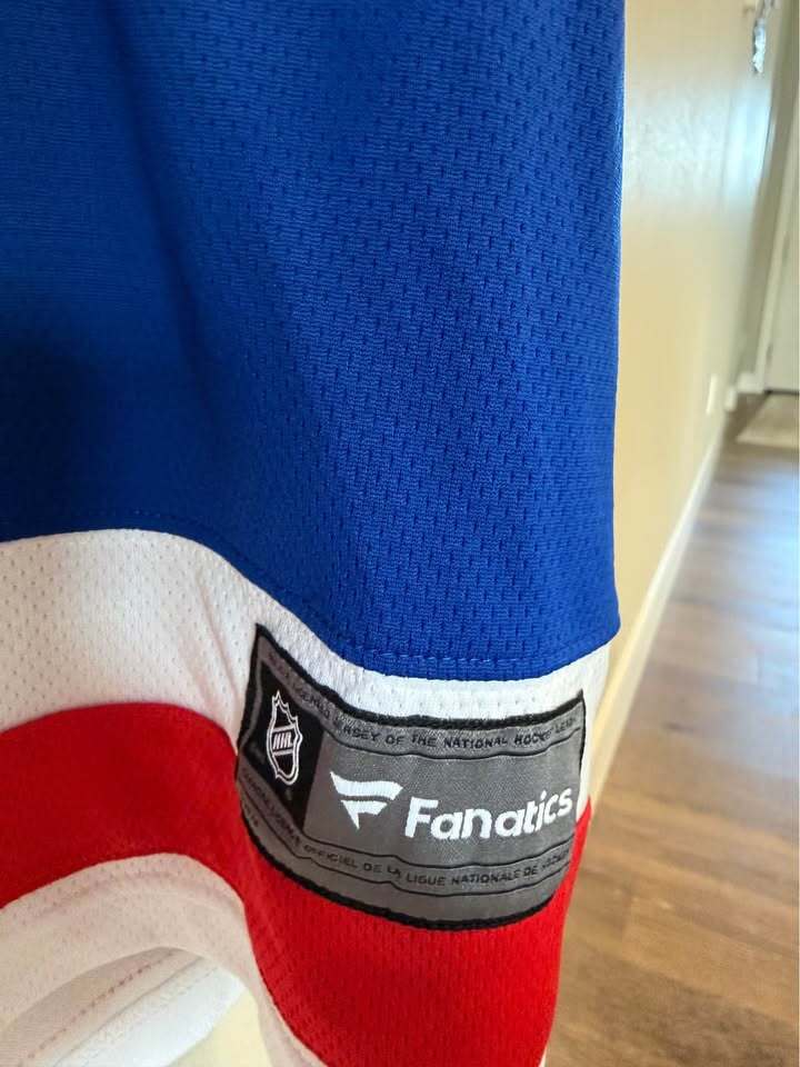 Ryan Lindgren #55 - New York Rangers - Women's Small - NWOT