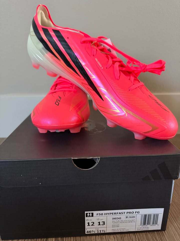 Adidas F50 Hyperfast Pro FG Soccer Cleats - Men's 12