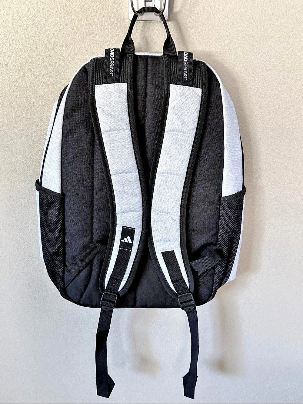 UNISEX NWOT. adidas Excel 6 Backpack White & Black