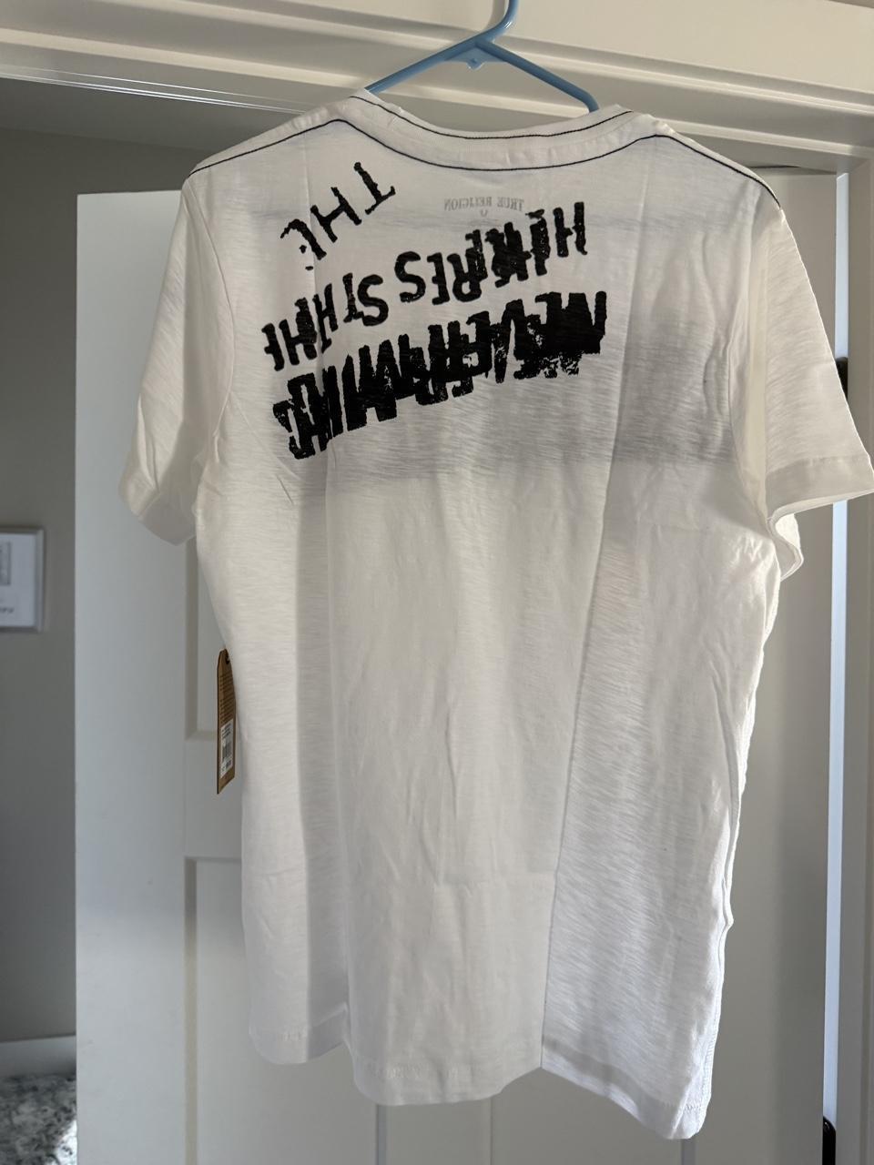 True Religion Graphic White T-shirt - Men's Large - PRICE DROP!