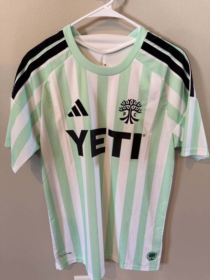 Adidas Austin FC Yeti Soccer Jersey - PRICE DROP