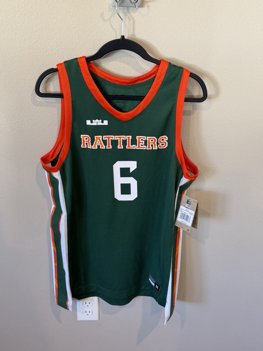 Lebron James Rattler’s Jersey Men’s Medium/Women’s Large