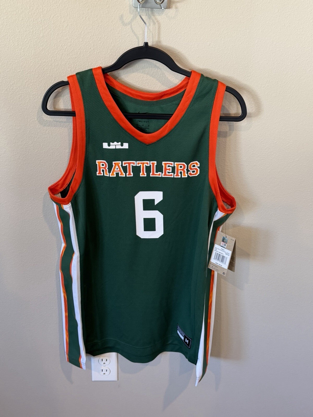Lebron James Rattler’s Jersey Men’s Medium/Women’s Large