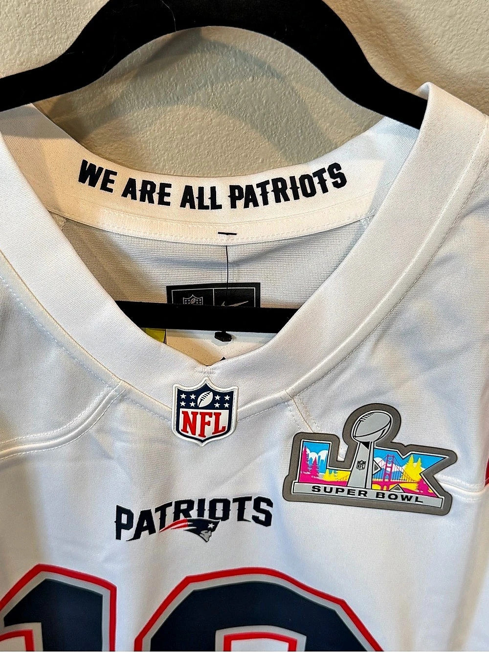 Drake Maye New England Patriots Super Bowl LX - Men's XXL