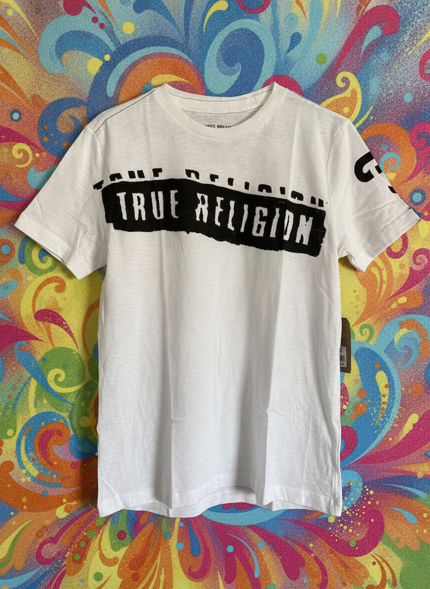 True Religion Graphic White T-shirt - Men's Large - PRICE DROP!