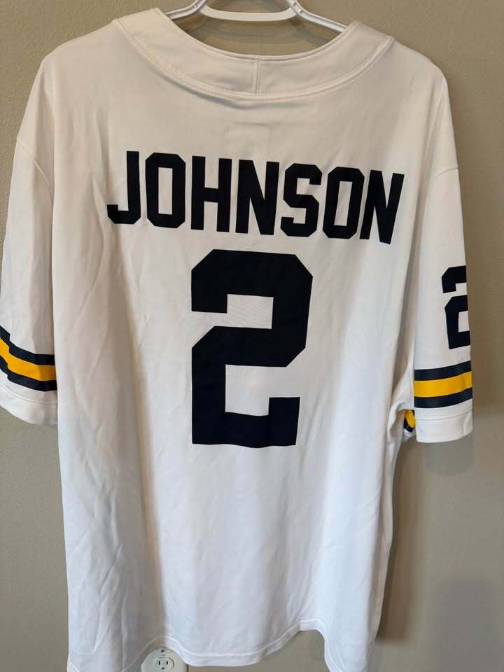 Michigan Wolverines - Will Johnson #2 Football - Men's 3XL