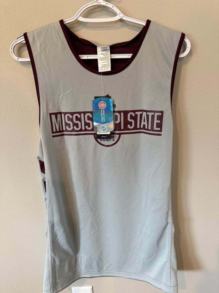 Mississippi State Hoops Practice Reversible Jersey - Men's Med