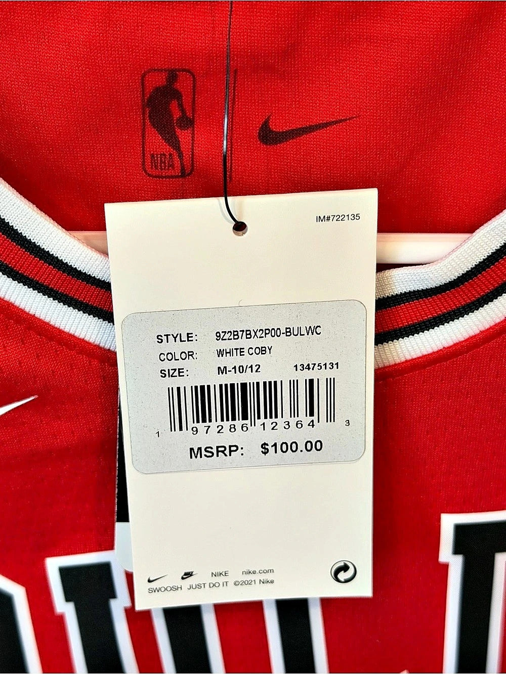 Coby White #0 - Chicago Bulls - Youth Medium