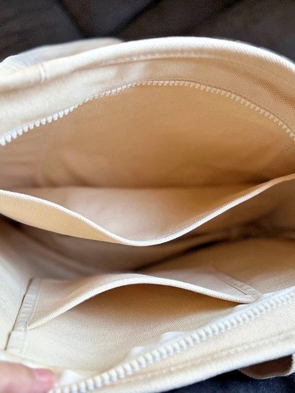 Air Jordan Canvas Tote Graphic Canvas Tote Cream  - NWT