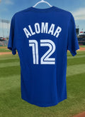 Toronto Blue Jays- Roberto Alomar #12 - Cooperstown Collection - Men's Med