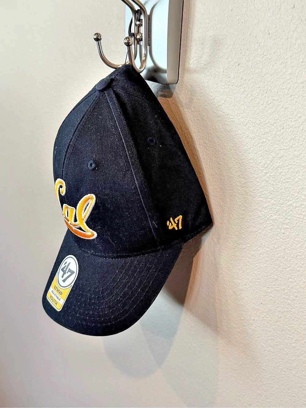 Cal University Bears - Black Adjustable Cap - Youth Size