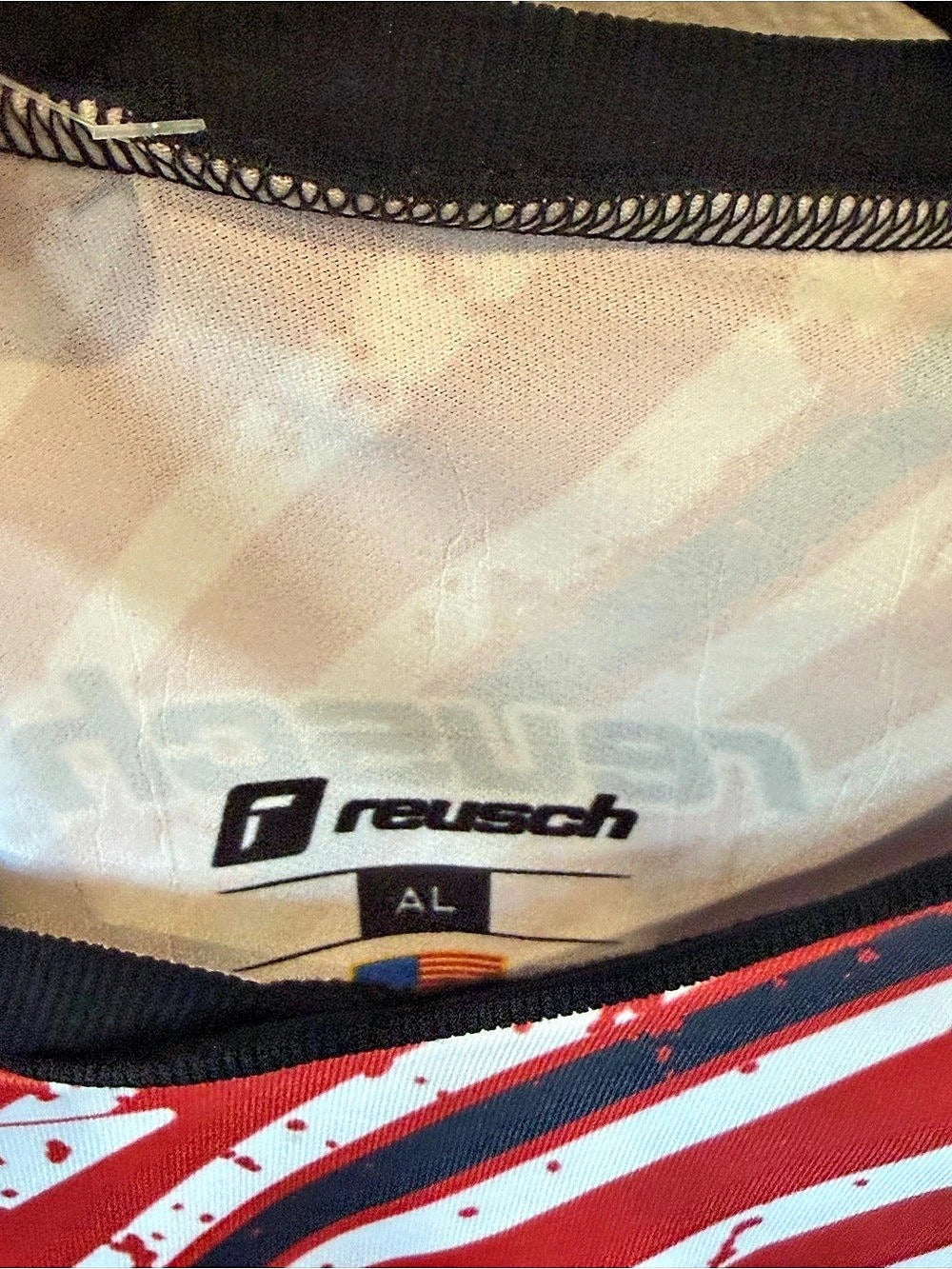 Reusch Patriot II Pro-Fit Long Sleeve Motocross Jersey Goal Red & White