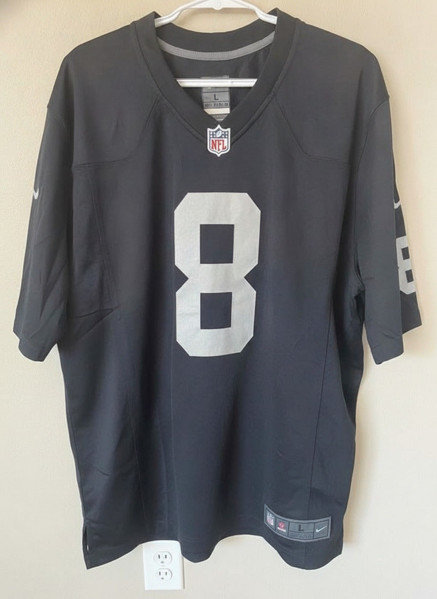 Las Vegas Raiders - Marcus Mariota #8 -Men's Large. NWOT