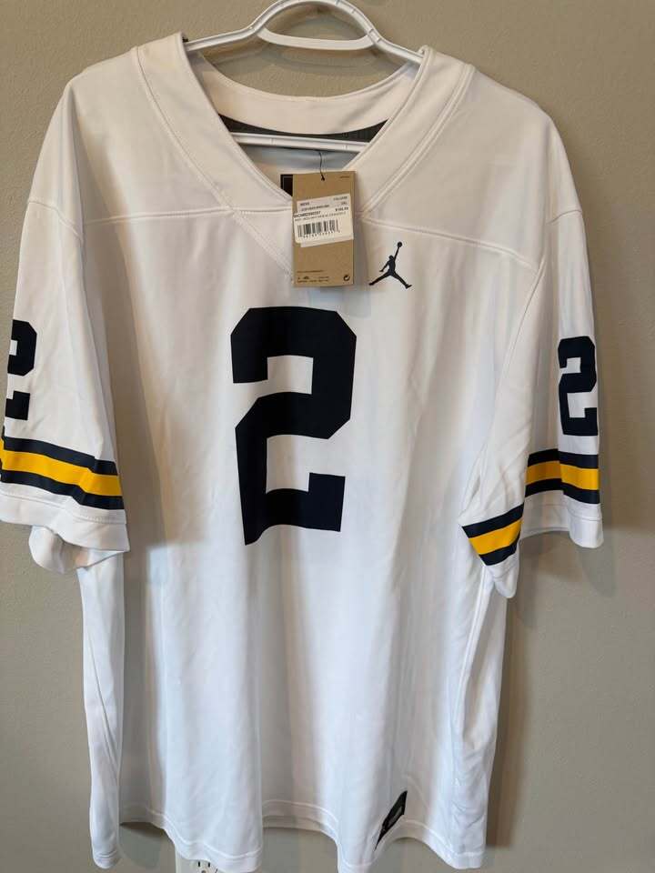Michigan Wolverines - Will Johnson #2 Football - Men's 3XL