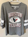 Houston Texans 3/4 Sleeve - Women's Large