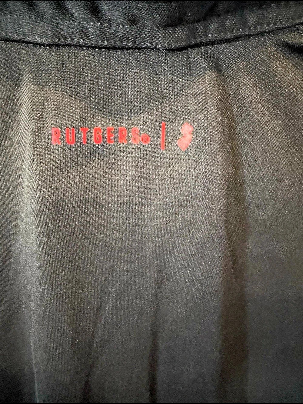 Rutgers Polo Black - Men’s X-Large