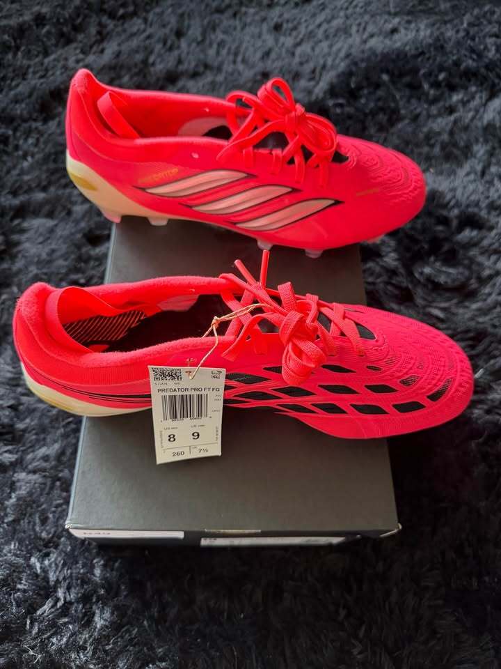 Adidas Predator Pro FT FG Soccer Cleats - Men's 8