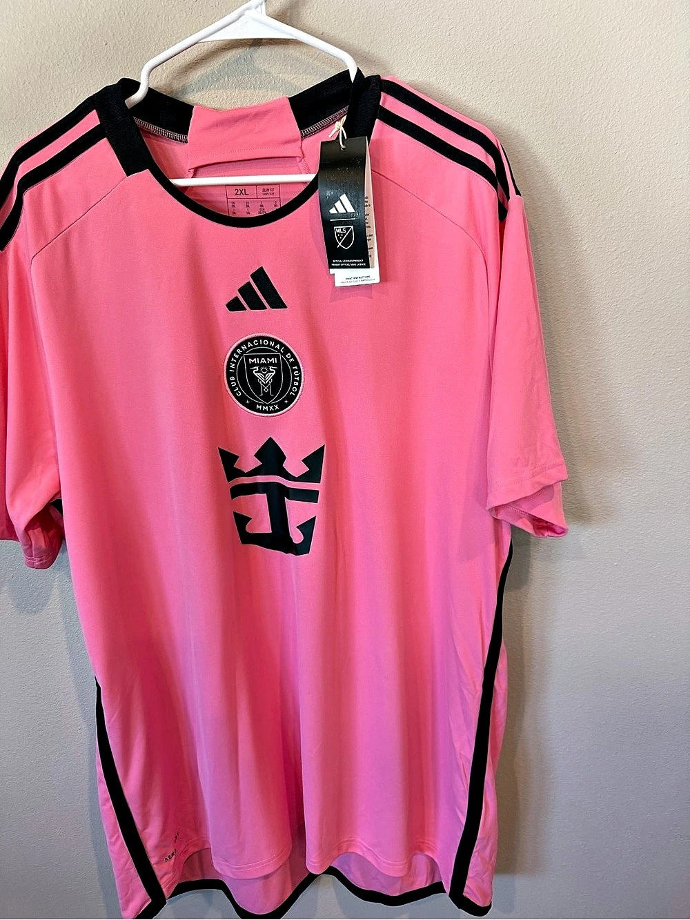 Inter Miami 2023/24 Away Soccer Jersey Pink - 2XL