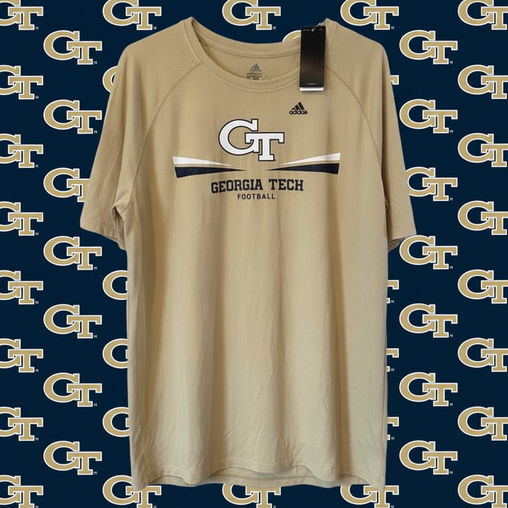 Georgia Tech Football T-Shirt - Men's 2XL