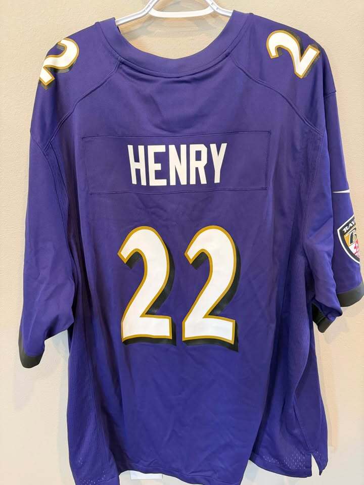 Derrick Henry #22 -  Baltimore Ravens - Men's 2XL