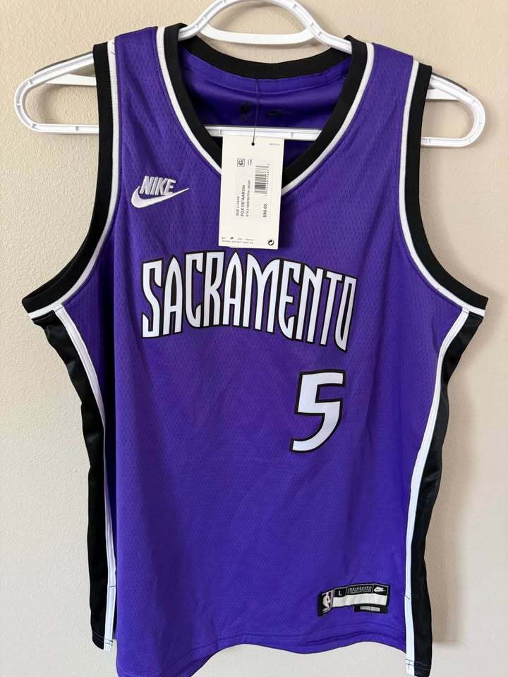 De'Aaron Fox - Sacramento Kings Classic - Youth Large (14/16)