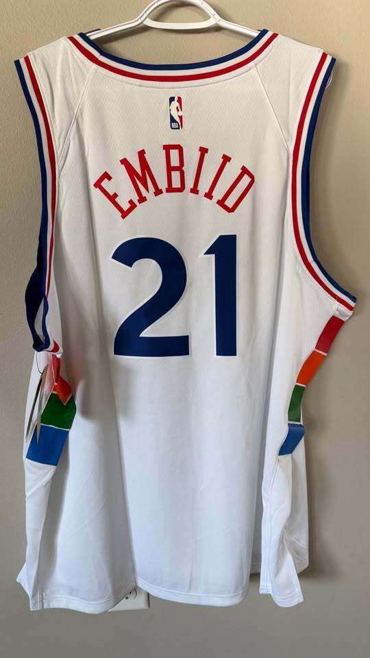 Philadelphia 76ers - Joel Embiid City Edition - Men’s 3XL