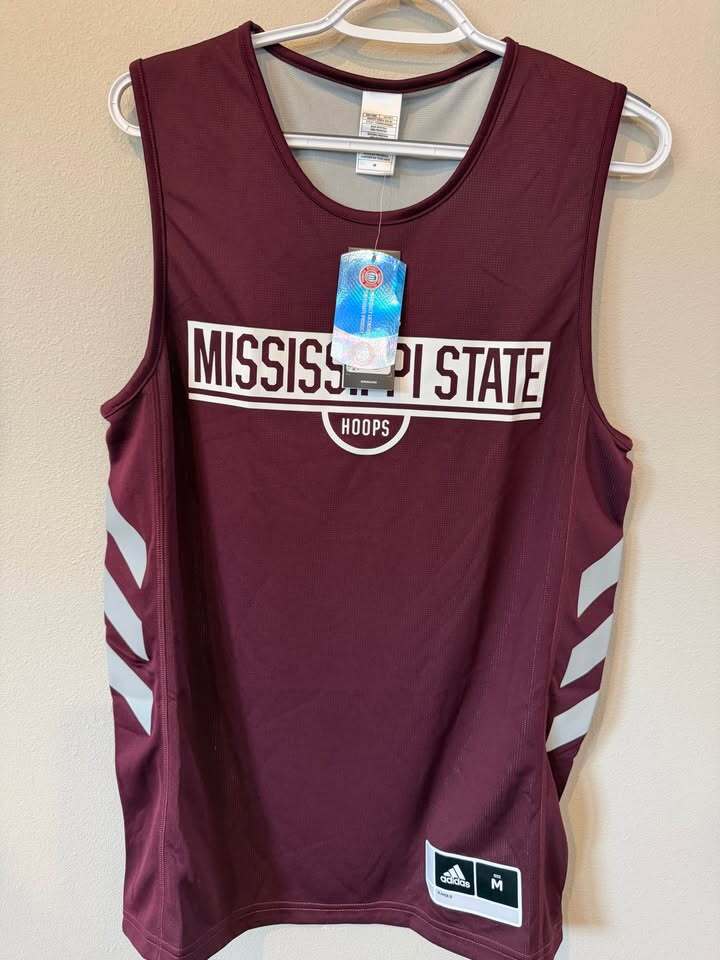 Mississippi State Hoops Practice Reversible Jersey - Men's Med