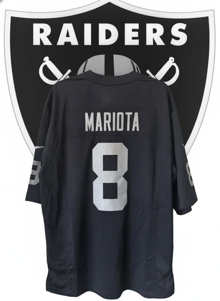 Las Vegas Raiders - Marcus Mariota #8 -Men's Large. NWOT