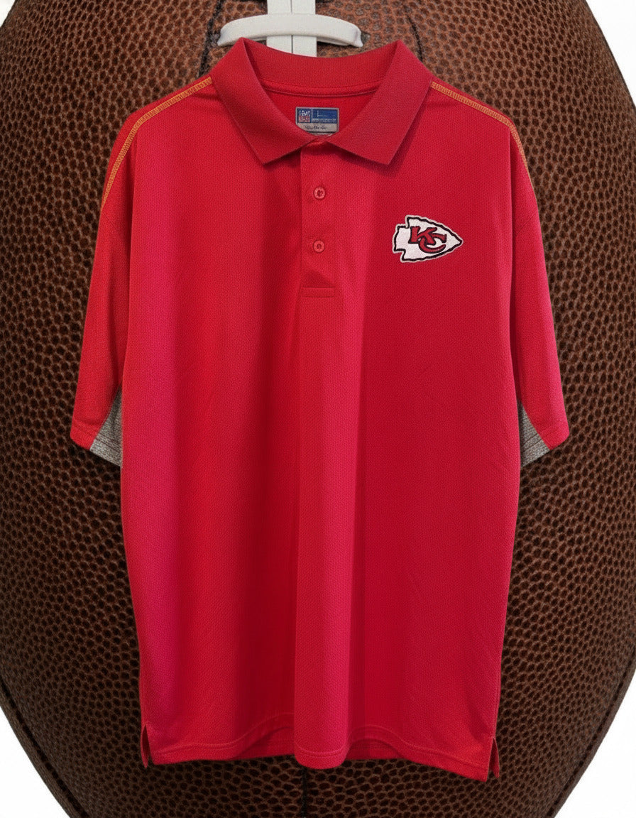 Kansas City Chiefs Polo Shirt -Men's 2XL