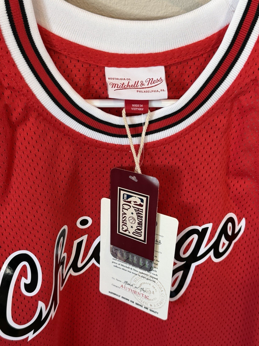 Michael Jordan Youth Large Basketball Jersey Chicago Bulls. Mitchell & Ness
