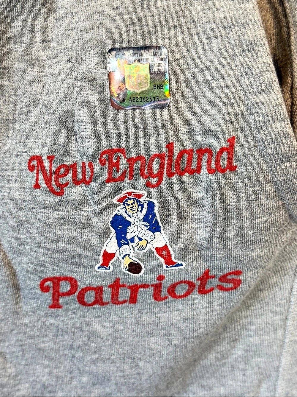 New England Patriots Gray Joggers Women's Large - NWOT