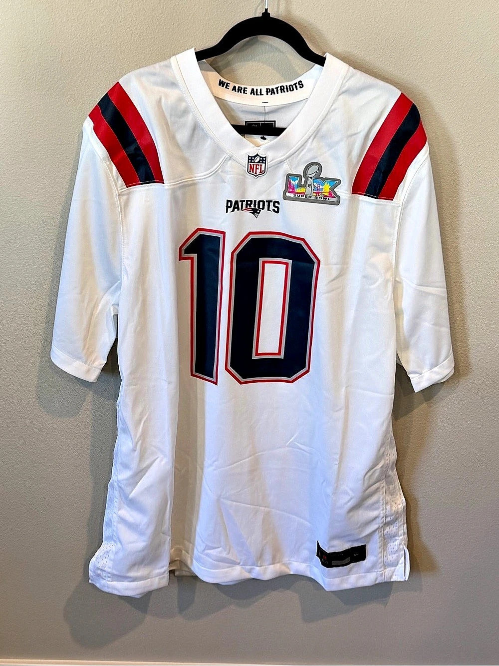 Drake Maye New England Patriots Super Bowl LX - Men's XXL