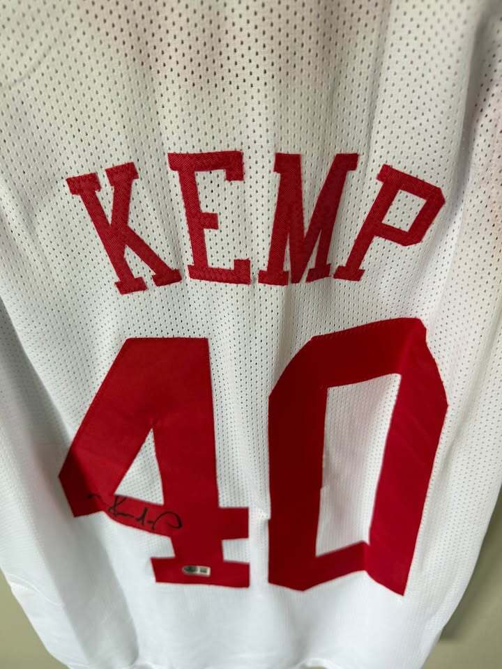 Signed Shawn Kemp 1994 NBA All-Star Jersey Size XL Men’s