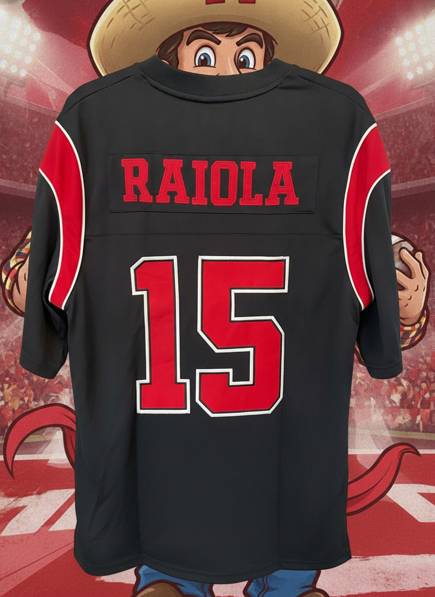 Nebraska - Cornhuskers- Raiola #15 - Men's Medium