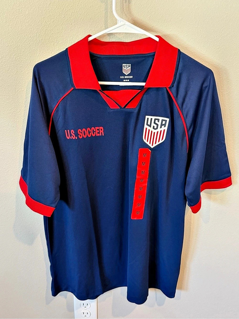 U.S. Soccer Jersey Blue & Red - Men's Medium