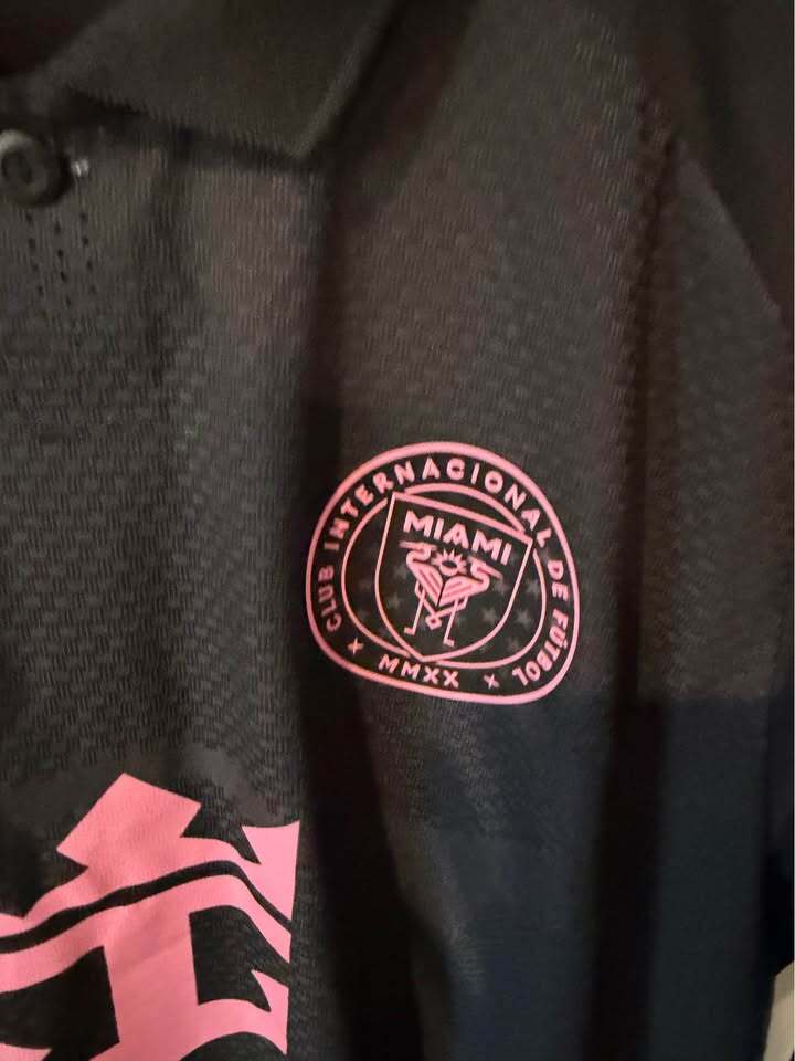 Inter Miami CF 2024 Away Jersey - Men's Large/Women's XL