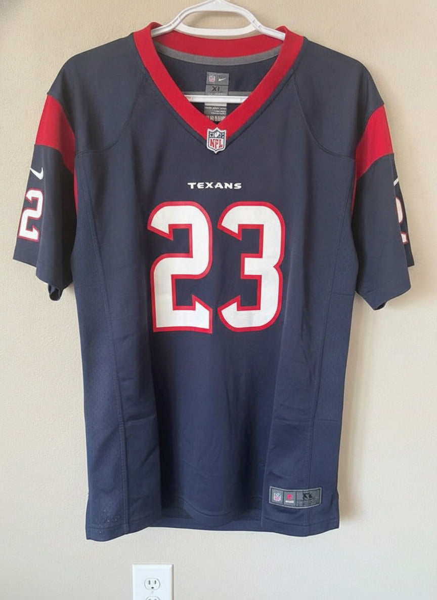 Adrian Foster #23- Houston Texans - Youth XL (18/20) - NWOT
