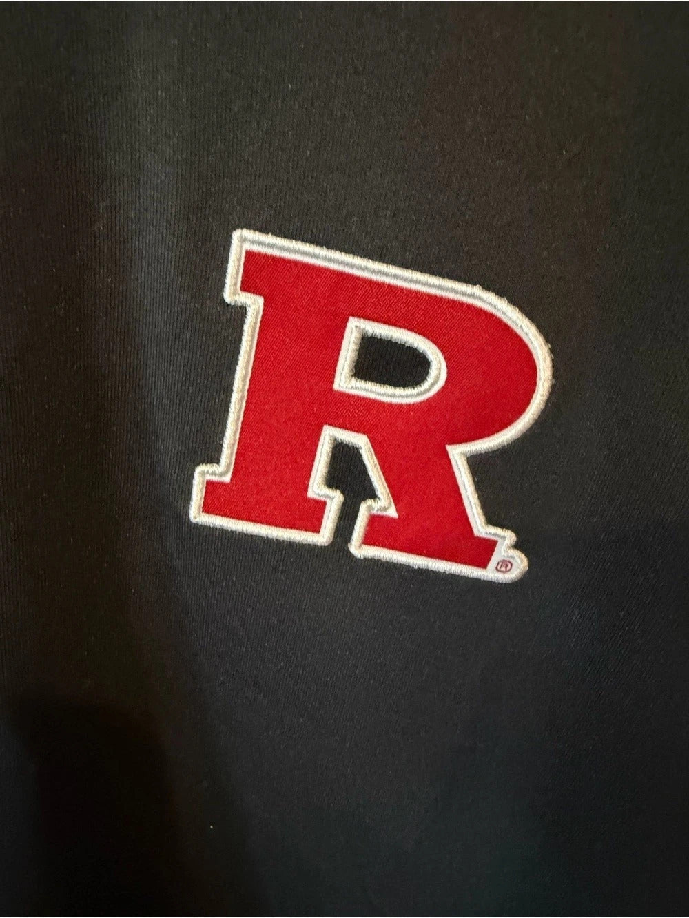Rutgers Polo Black - Men’s X-Large