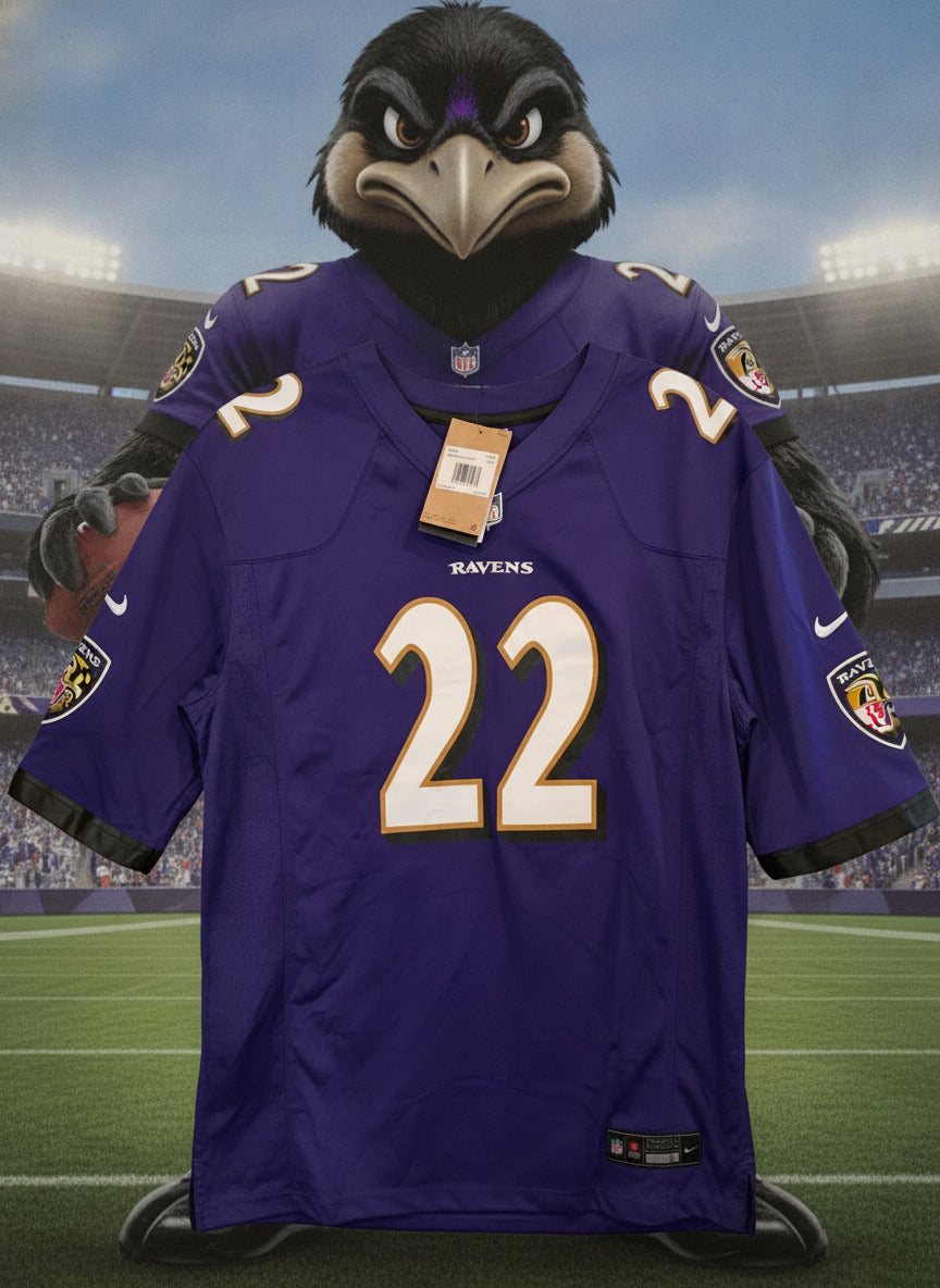 Derrick Henry #22 -  Baltimore Ravens - Men's 2XL