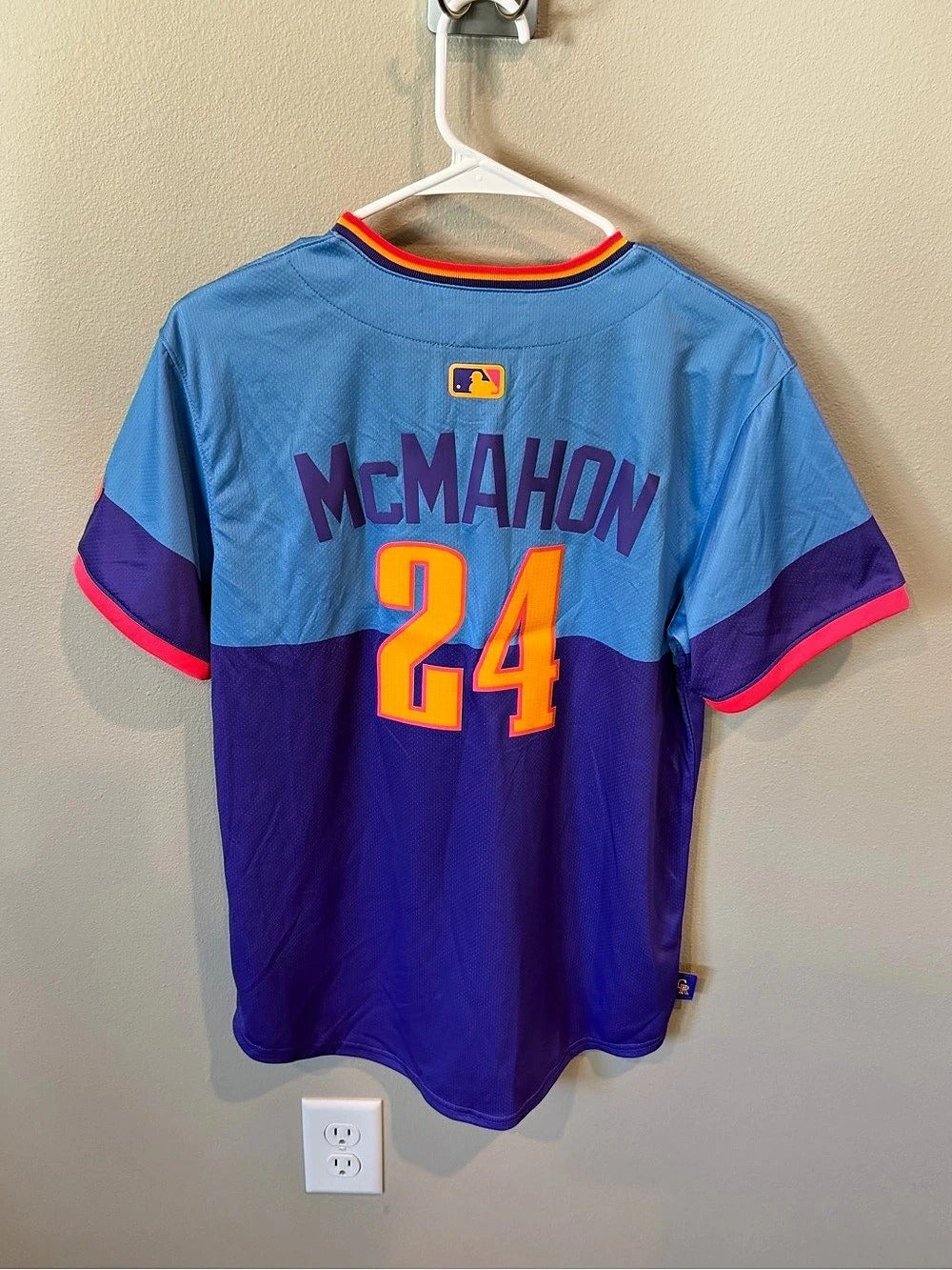 Colorado Rockies, McMahom #24 Swingman Youth L - 14/16