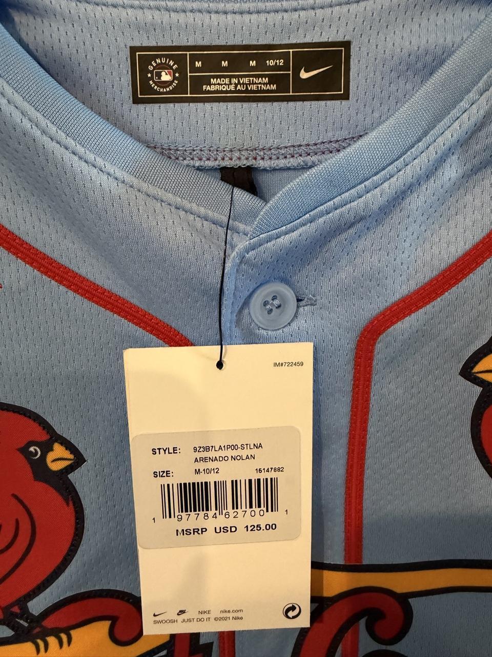 Nolan Arenado -  St. Louis Cardinals - Youth Medium  PRICE DROP!