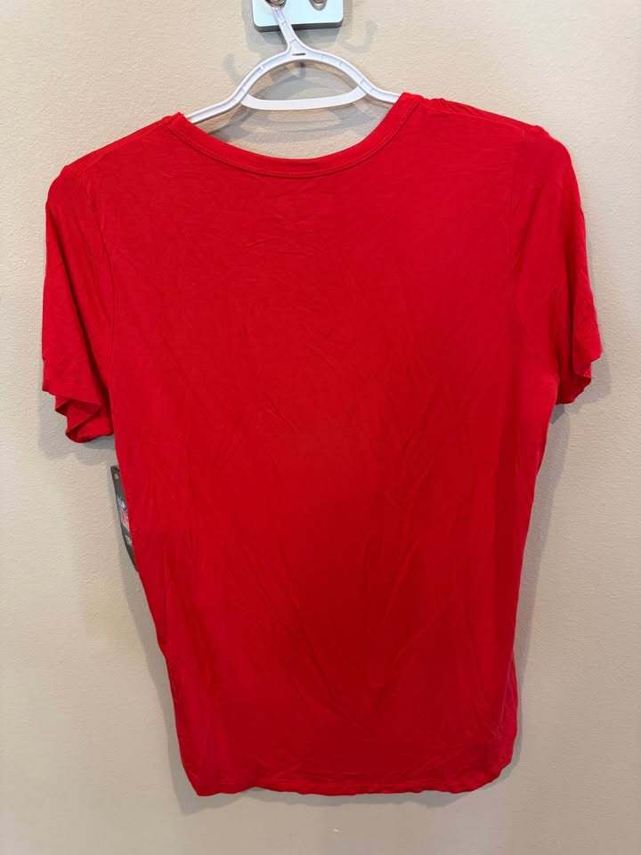 Atlanta Falcons Lace-Up T-shirt - Women's Small