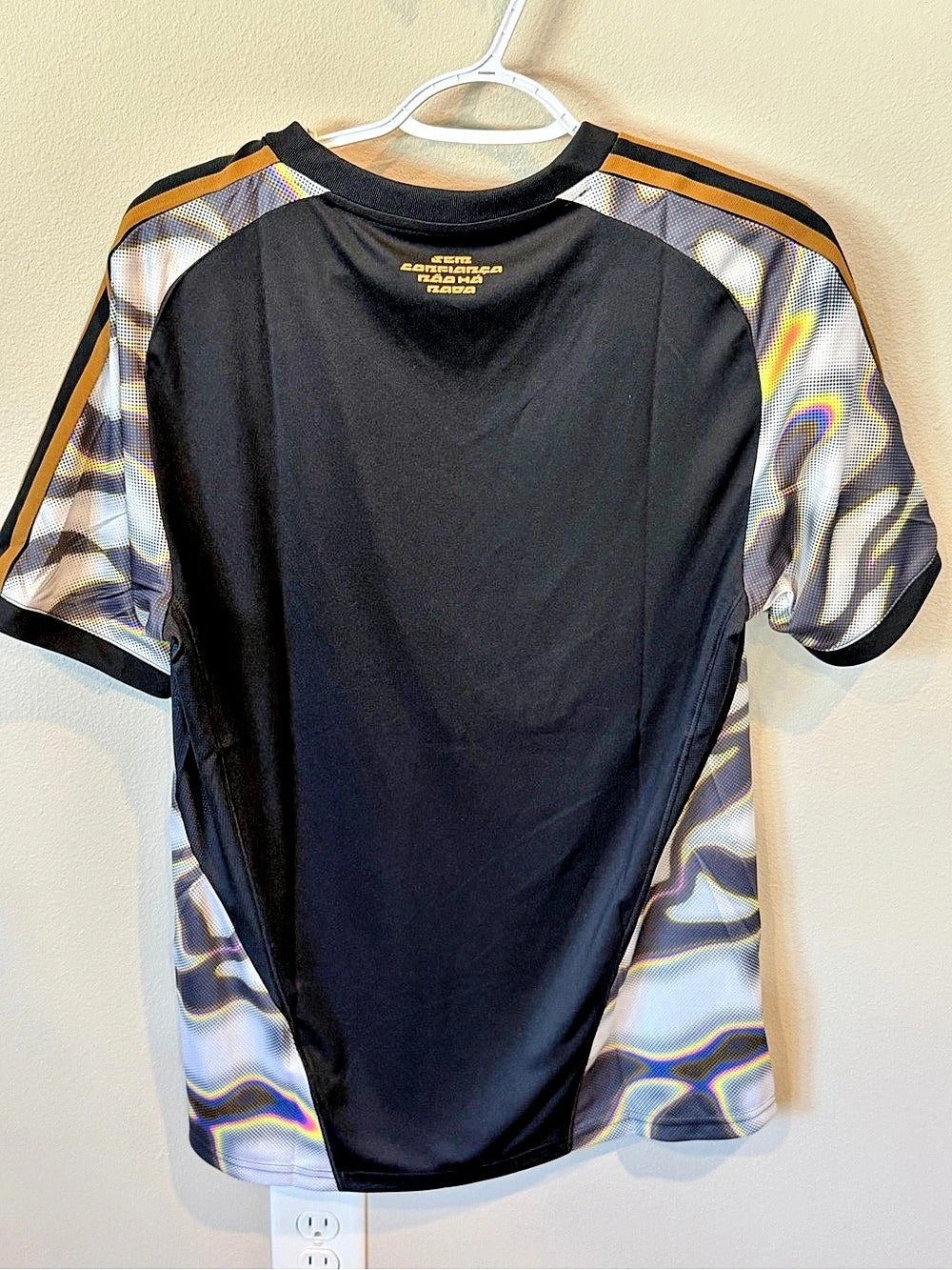 PRIDE Abstract Athletic Jersey Black & Multicolor - Men's Med