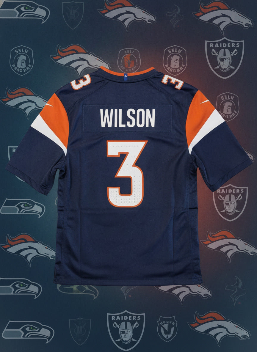 Russell Wilson #3 - Denver Broncos - Men's Med -PRICE DROP